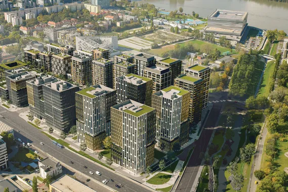 Iroda Láng district - Phase I